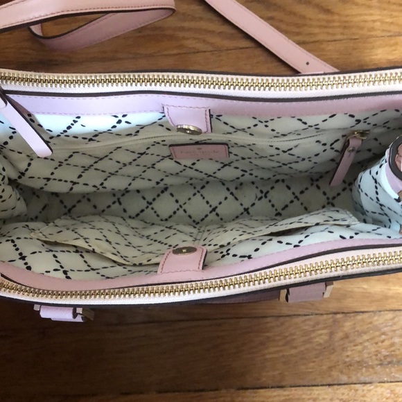 Kate Spade light pink satchel purse - Picture 2 of 2